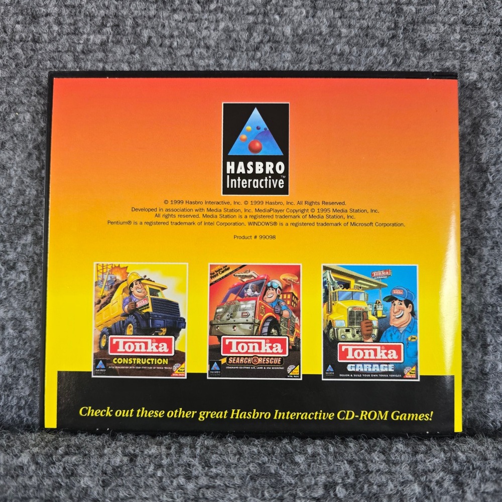Tonka Raceway PC CD-ROM Game Hasbro Interactive Windows 95/98‎ - Picture 2 of 4